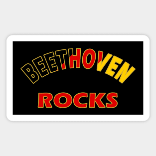Beethoven Rocks Magnet